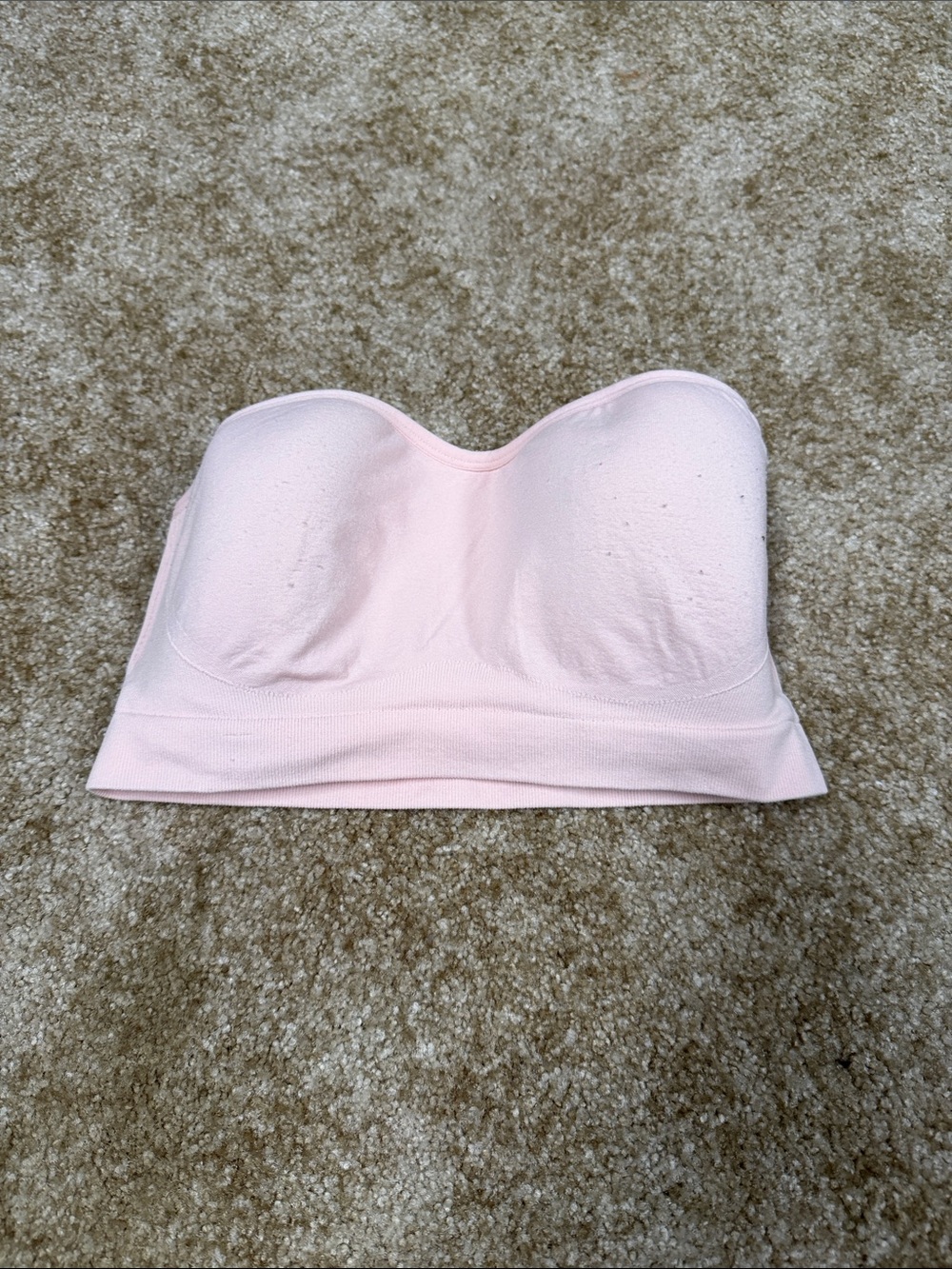 Auden Strapless Seamless Bandeau - Light Pink